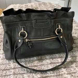 Black Coach Satchel